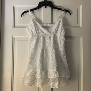 Forever 21 Lace V Neck Tank